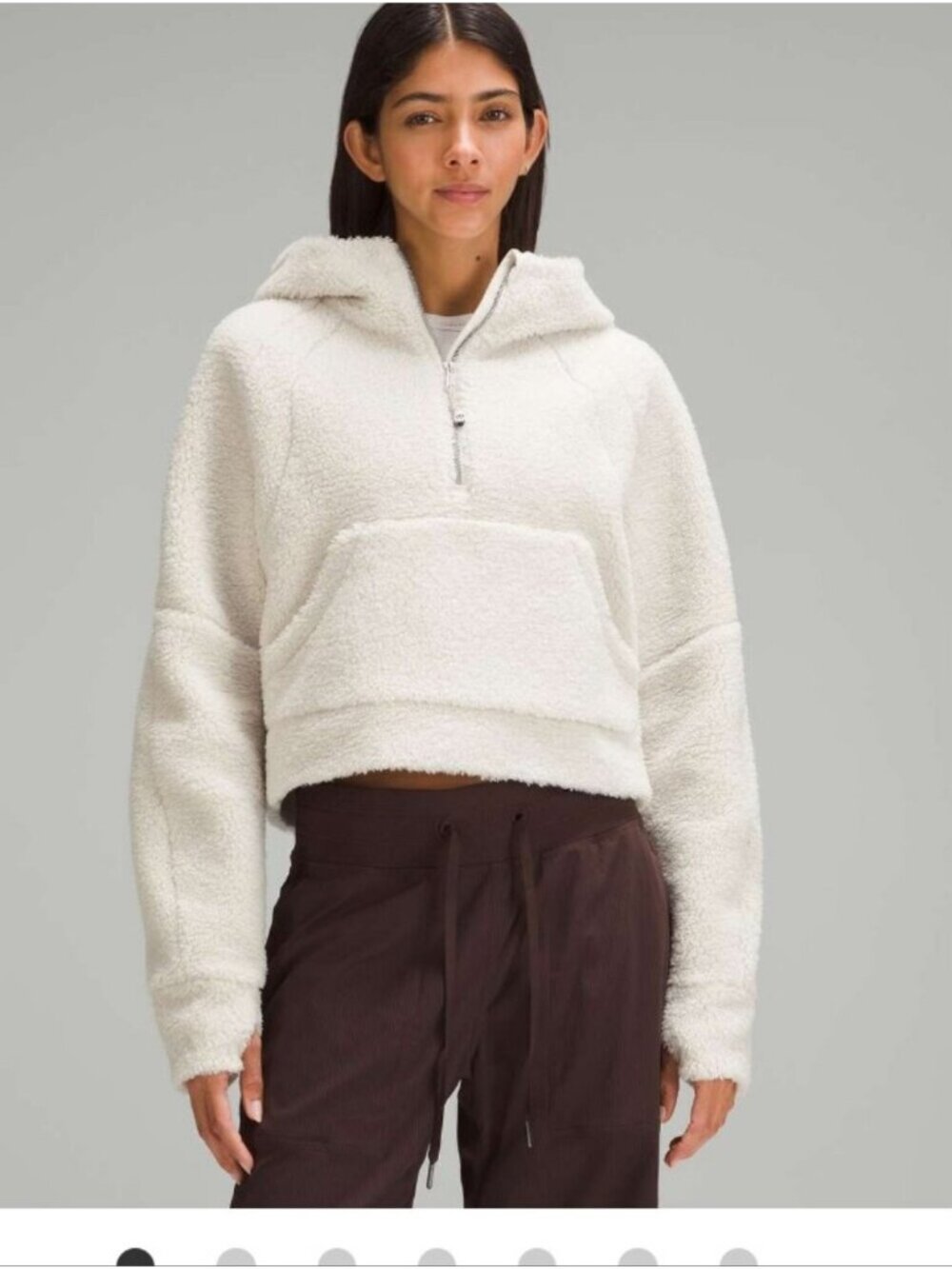 Lululemon  Scuba Oversized Half-Zip Fleece Hoodie